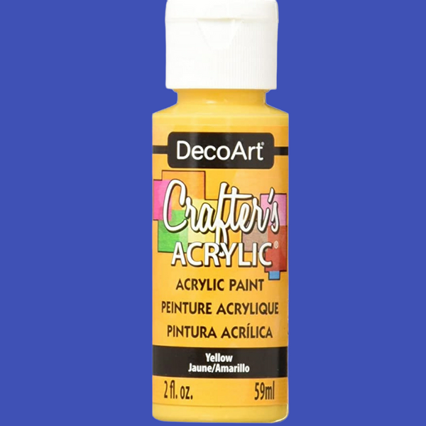 DecoArt Acrylic Paint; Yellow
