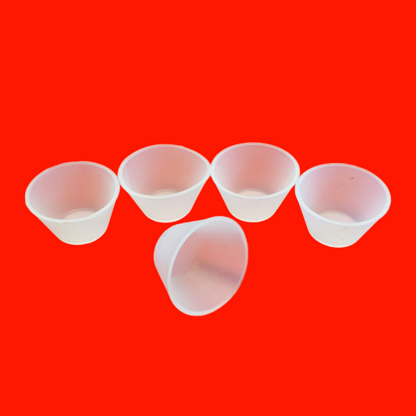 Small, Silicone  Cup for Resin- 5 pieces