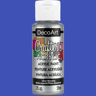Crafter's Metallic Paint, 2 oz., Silver Morning
