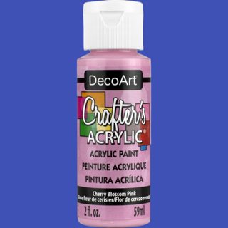 DecoArt Acrylic Paint; Cherry Blossom Pink