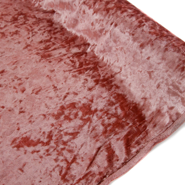 Dusty Rose, 100% Stretch Velvet - 58" wide; 1 Yard