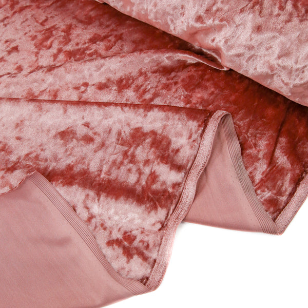 Dusty Rose, 100% Stretch Velvet - 58" wide; 1 Yard