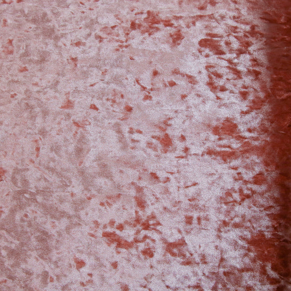 Dusty Rose, 100% Stretch Velvet - 58" wide; 1 Yard