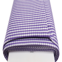 Purple, 100% Polyester Gingham Check 1/8- 58" wide; 1 yard