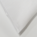 White, 100% Textured Polyester Shantung - 118" wide; 1 Yard