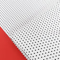 White and Black 1/8" Polka Dots - 100% Cotton Print Fabric, 58" Wide