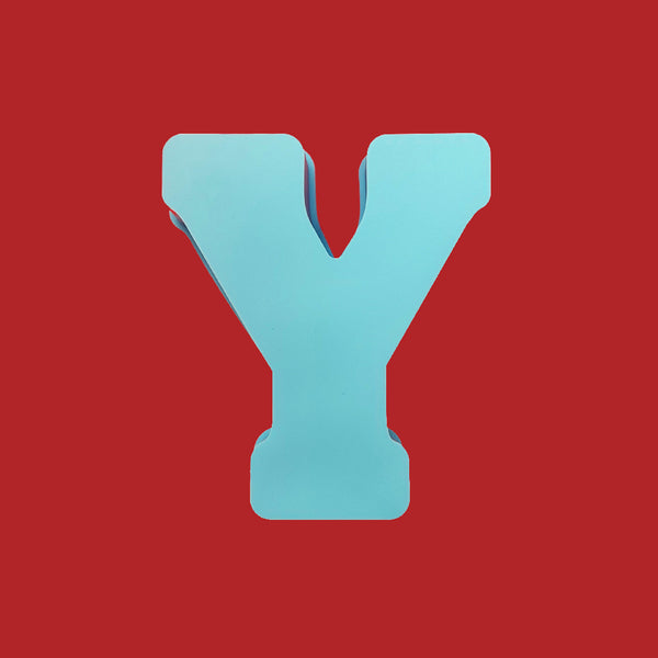 Y - Large Letter Silicone Mold for Resin; Approx. 6"