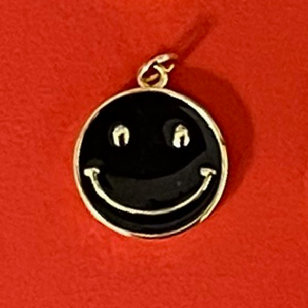 Happy Face Charms - Available in different colors; 1pc