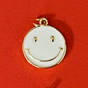 Happy Face Charms - Available in different colors; 1pc