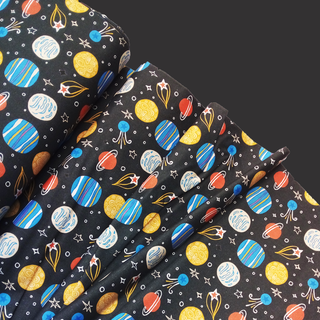Planetas- 100% Cotton Print Fabric, 44/45" Wide