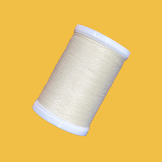 Dual Duty Sewing Thread; All Purpose, Light Yellow/ Hilo de coser color amarillo clarito