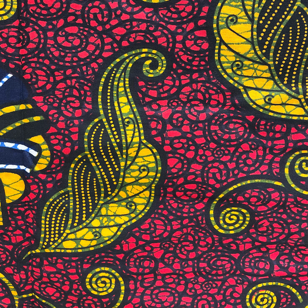 MMM African Print Double Sided- 100% Cotton Print Fabric, 44/45" Wide