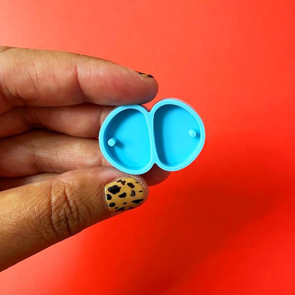 Irregular Shaped Earrings Mold for Resin