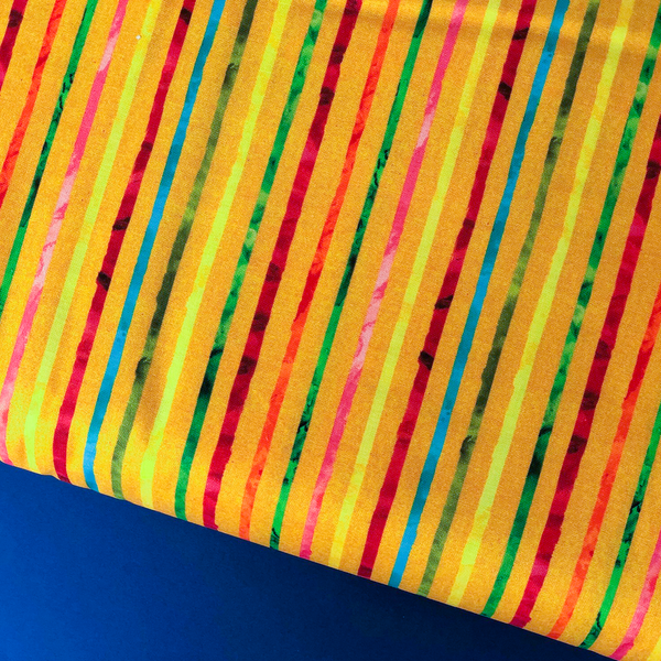 Stripez- 100% Cotton Print Fabric, 44/45" Wide