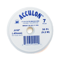 Acculon, Nylon Coated Beading Wire-Gold; .018/30ft