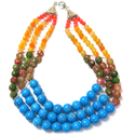 Taller Intermedio: Collar de Tres Líneas $80.00