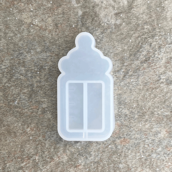 Baby Bottle Shaker for Resin with Mica Film
