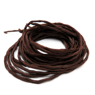 Silk Cord, Brown, 39" Long; 1 piece