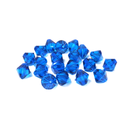 Swarovski Crystal, Bicone, 8mm - Capri Blue; 20 pcs