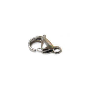 Stainless Steel Lobster Clasp, 13x8mm - 6 pieces