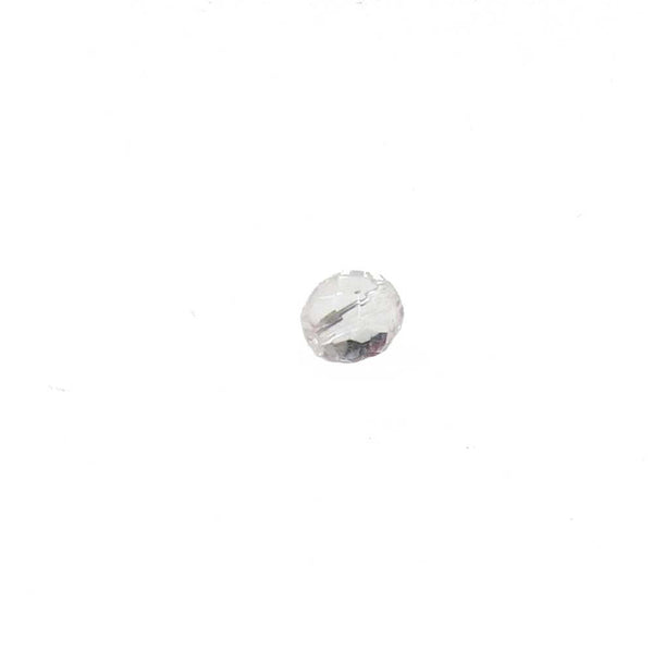 Crystal, Round Faceted Fire Polished; 10mm - 20 pcs