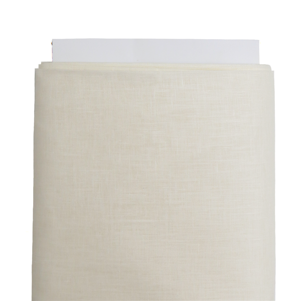Ivory, Linen Estopilla (Handkerchief Linen) - 37" wide; 1 yard