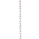 Figaro Cable Chain, 1.2 mm; Silver - 1 Foot