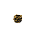 Separador en Forma de Flor Dorado, 8 x 6 mm – 10 piezas