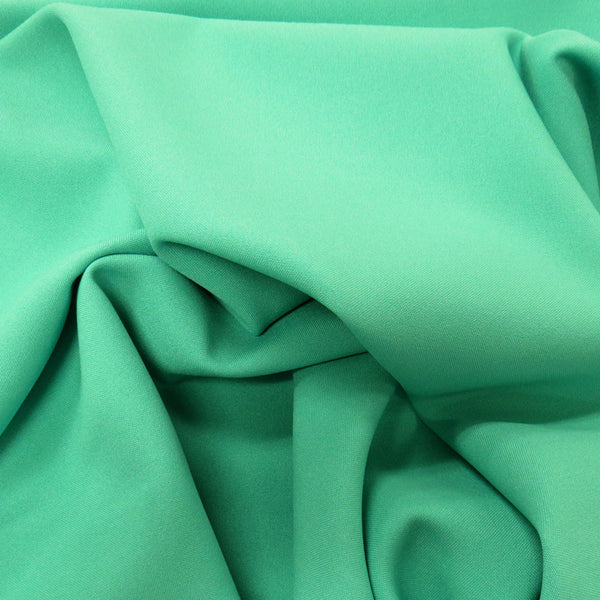 Sulawesi Island, Poplin Fabric, Green Turquoise, 60" Wide; 1 yard