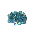 Swarovski Crystal, Bicone, 8MM - Indicolite AB; 20pcs
