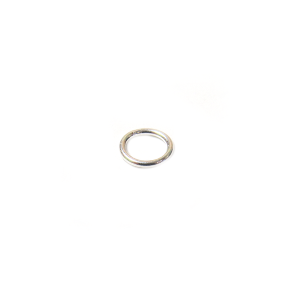Jump Rong Sterling Silver Jump Ring Closed, 6mm - 1 piece | Alonso Sobrino