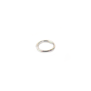Jump Ring Closed, Sterling Silver, 8.5mm - 1 piece