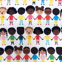 Niños- 100% Cotton Print Fabric, 44/45" Wide