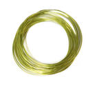 Aluminum Wire, Neon Green, 2mm, 5 yard roll; 1 roll