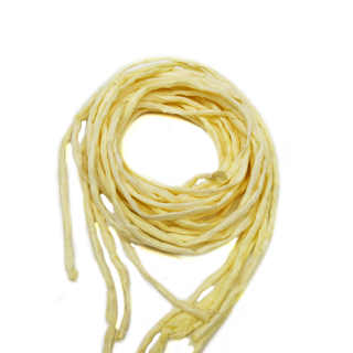 Silk Cord, Light Yellow, 39" Long; 1 piece