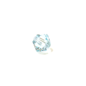 Swarovski Crystal, Bicone, 5MM - Light Azore; 20pcs