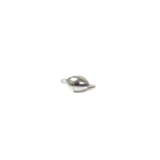 Magnetic Clasp, Sterling Silver, 14x5mm, 1 piece