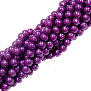 Glass Pearl- Dark Purple