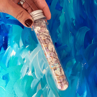 Purple Tones AB Mix-In Glitter; 1 piece