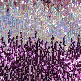 Harper, Sequins, Purple, 54" Wide- 1 Yard