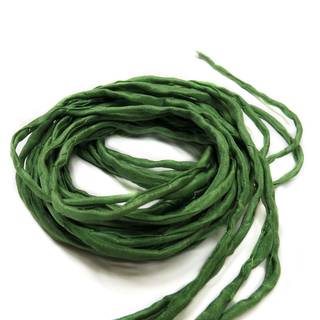 Silk Cord, Olivine, 39" Long; 1 piece