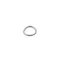 Jump Ring Open, Sterling Silver, 8mm; 1 piece