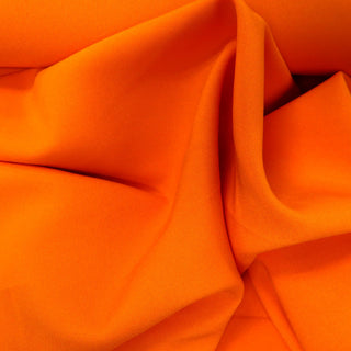 Rangiroa Island, Poplin Fabric, Orange, 60" Wide; 1 yard