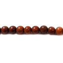 Red Wood, 10mm - 1 Strand