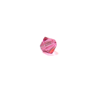 Swarovski Crystal, Bicone, 4mm - Rose; 20 pcs