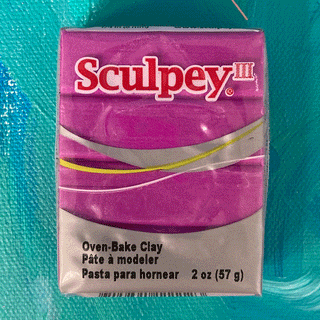 Arcilla Polimérica Sculpey III, Fucsia Perla, 1 pieza
