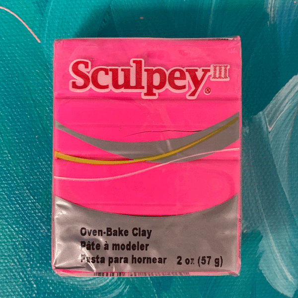 Arcilla Polimérica Sculpey III, Rosa Caramelo, 1 pieza