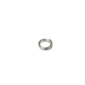 Split Ring, Silver, Brass, 6mm