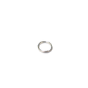 Split Ring, Silver, Brass, 8mm