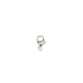 Lobster Clasp, Sterling Silver, 9mm; 1 piece